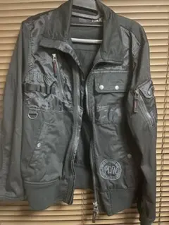 AVIREX PDW ブラック ミリタリージャケット 多ポケット