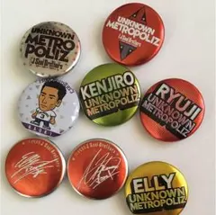 UNKNOWNMETROPOLIS缶バッジセット