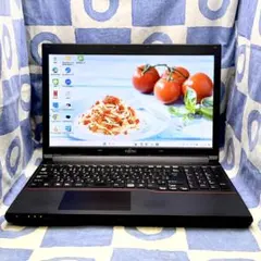 すぐ使える！快適SSD☆高性能i5☆シックな黒ノートパソコン♪Windows11