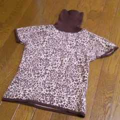 INGNI★ヒョウ柄半袖タートル