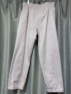 GU メンズ シェフパンツ ホワイト