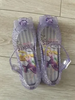 キラキラサンダル ラプンツェル 19cm