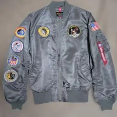 ALPHA INDUSTRIES NASA MA-1 フライトジャケット L