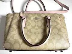 COACH コーチ ショルダーバッグ ピンク