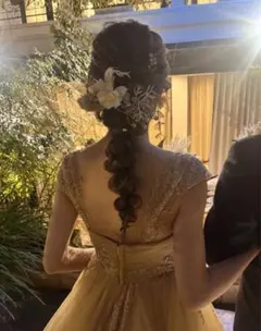 ヘッドアクセサリー セット 前撮り 結婚式　成人式