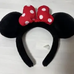 【ディズニーランドで購入】【即購入OK】ミニー カチューシャ 赤ドットのサムネイル