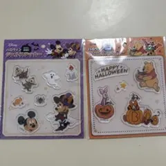 ハロウィン ディズニー ジェルステッカー （ガラス・鏡専用）飾り付け