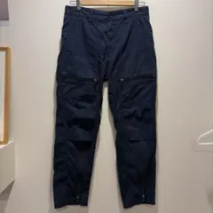 ISSEY MIYAKE MEN パラシュートパンツ コットン ネイビーのサムネイル