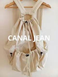 CANAL JEAN ドローストリングバックパック