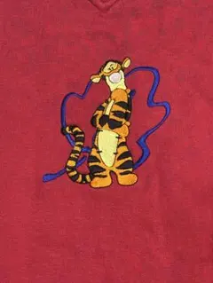 90s Disney Pooh ティガー スウェット L ヴィンテージのサムネイル