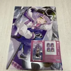 ホロライブ　常闇トワ　クリアファイル　クリアシート　ローソン