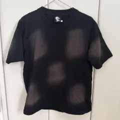 ムラ染め加工 Tシャツ ブラック M