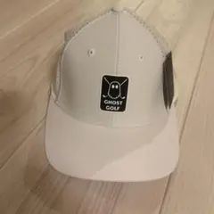GHOST GOLF キャップ ホワイト 未使用 タグ付き