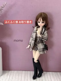 22cmドール服 テーラードジャケット♡セットアップ♡2点セット