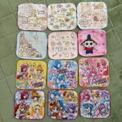 ミニハンカチ　子供用　12枚　中古