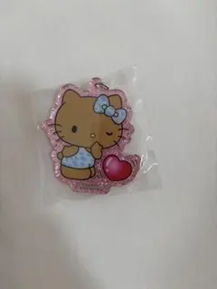 ハローキティ アクリルキーホルダー　日焼けキティ
