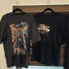 3点　デビルメイクライ＆ストリートファイター Tシャツセット　モンハン