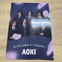 なにわ男子　クリアファイル