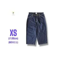 【各種割引】Lee バルーン ワイド クロップド デニム パンツ XS