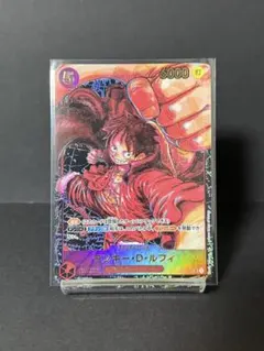 ワンピースカード ルフィ SR パラレル ST01-012 新時代の主役 - メルカリ