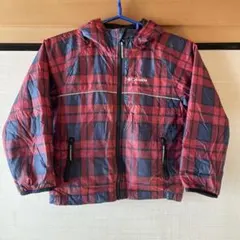Columbia チェック柄ジャケット XS　赤黒チェック　コロンビア
