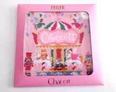 【新品未使用未開封】フェイラー　チャコット　ハンカチ　ロイヤルピンクのサムネイル