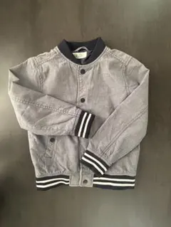 H＆Ｍ　ブルー系　ボタン付きジャケット　122cm