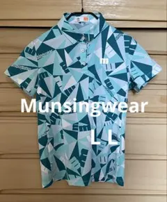 お値下げ本日まで❣️Munsingwear マンシングウェア 半袖ポロシャツ LL