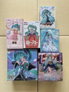 美少女 フィギュア まとめ売り 6点セット 初音ミク レム 重音テト 美少女 フィギュア まとめ売り 6点セット 初音ミク レム 重音テト