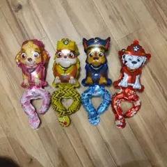 パウ・パトロール バルーン 4個セット