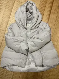 超美品☆MidUmi ライトグレー 大人可愛いダウンジャケット☆コート