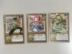 ONE PIECE カードゲーム ゾロ チョッパー ウソップ 3枚セット