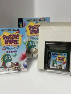 【ゲームボーイカラー専用】 パズルボブル ミレニアム 【箱.説明書付き】