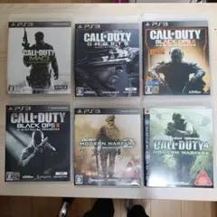Call of Duty PS3 ソフト６本セット