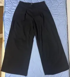 UNIQLO C 感動ワイドパンツ ブラック　L