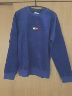 TOMMY JEANS コーデュロイ スウェット ブルー Sのサムネイル