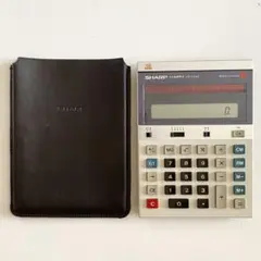 SHARP電子卓上計算COMPET CS-1115D 昭和レトロ 蛍光表示管電卓 - メルカリ