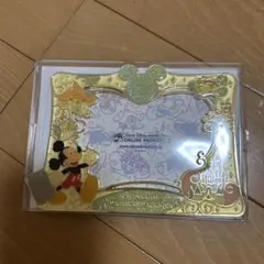 ミッキーマウス フォトフレーム ゴールド