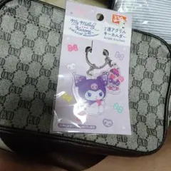 My Melody Kuromi アクリルキーホルダー 2連