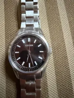 CITIZEN メンズ 腕時計 アナログ クォーツ シルバーのサムネイル