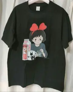 いいね不要　ジブリ　魔女の宅急便　キキ　ジジ　XL　tシャツ　アニメ