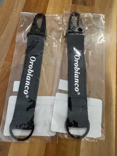 Orobianco カラビナストラップキーホルダー　2個セット　新品　未使用