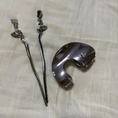 バレッタとかんざし