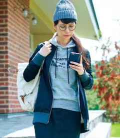 サニークラウズ　ロングフライトジャケットコート　サイズL