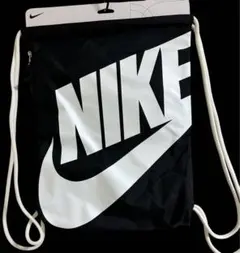 新品 Nike ヘリテージ ジムサック ナップサック 黒 BA5351-011