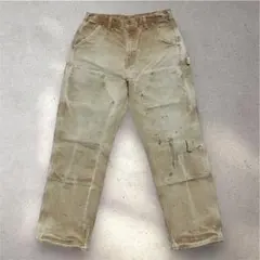 90~00s【Carhartt】ダブルニー ダックパンツ Made in USA