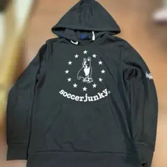 soccer junky パーカー ブラック S