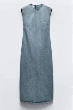 ZARA デニムワンピース　L