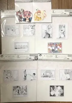 【新品】6個 五等分の花嫁 I賞 ステーショナリーセット 一番くじ