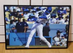 祝ドジャース大谷翔平 2024年MVP獲得！A3サイズポスターフレーム付き①